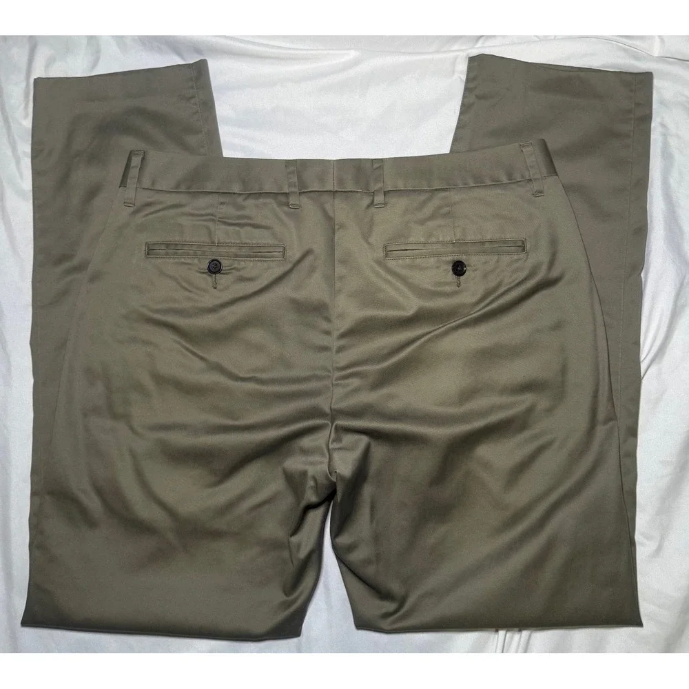 Bonobos Saturday Slim Fit Chino Pants Mens 32x30 Olive Brown Business Casual